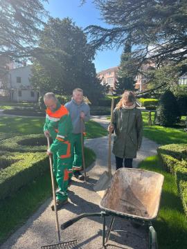 Ekipa Botaničnega vrta Sežana; Vir: Občina Sežana