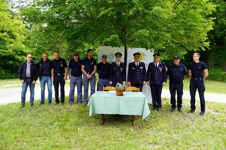 Podpis pisma o sodelovanju; Vir: Zavod za gozdove Slovenije