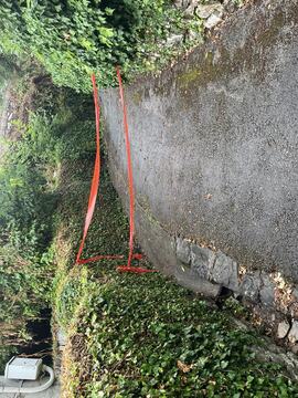 Obnova podpornega zidu, Vir: Arhiv Občine Sežana