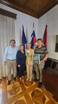 Delovno srečanje z ministrom za obrambo; Vir: Občina Sežana