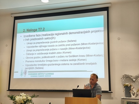 Projekt LIFE4ADAPT; Vir: Občina Sežana