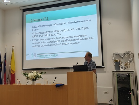 Projekt LIFE4ADAPT; Vir: Občina Sežana