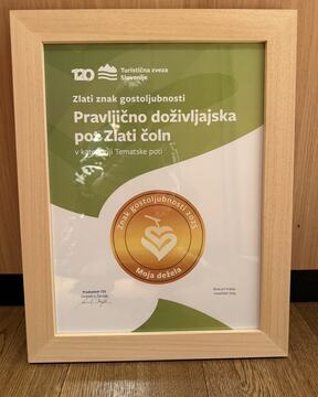 Zlati znak gostoljubnosti  - Zlati čoln, vir: Arhiv Občine Sežana