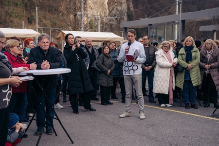 Vlak na Kras; Vir: Občina Sežana