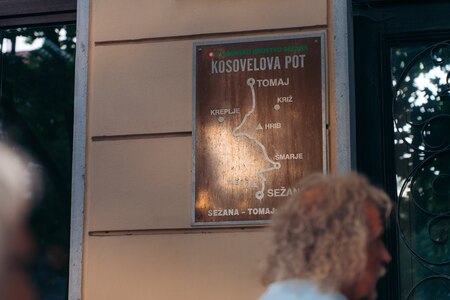 Kosovelova pot; Vir: Arhiv Občine Sežana