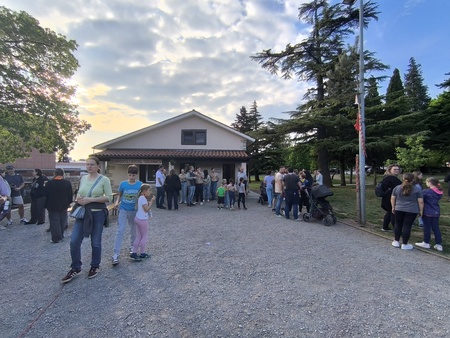 Otvoritev taborniške hiške