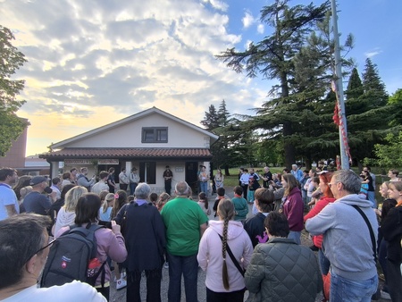 Otvoritev taborniške hiške