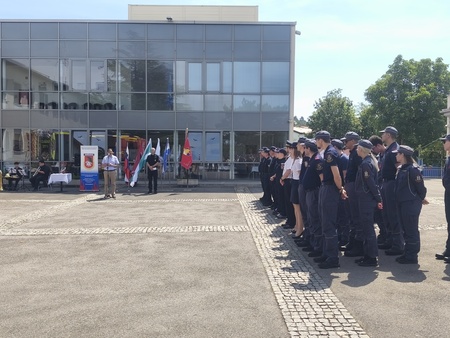 Prevzem gasilskih vozil; Vir: Občina Sežana