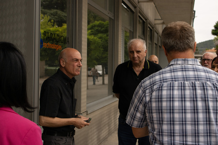 Obisk predstavnikov Občine Veliko Gradište v Sežani; Foto: Sara Bratuž