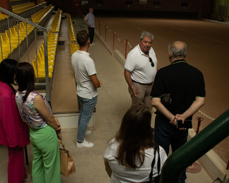 Obisk predstavnikov Občine Veliko Gradište v Sežani; Foto: Sara Bratuž